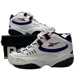 Rare Vintage 1997 Deadstock Reebok Bball Proof ll White/Purple/Pink Sneakers